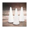 GANAZONO 10 conos de árbol de espuma para manualidades_5