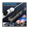 Rechargeable Flashlights High Lumens 120000 Lumens Super_2