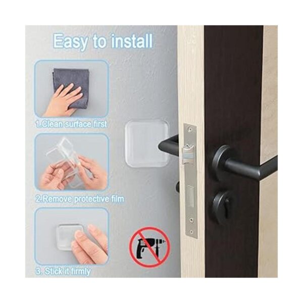 6 protectores de pared para tope de puerta protector de_5