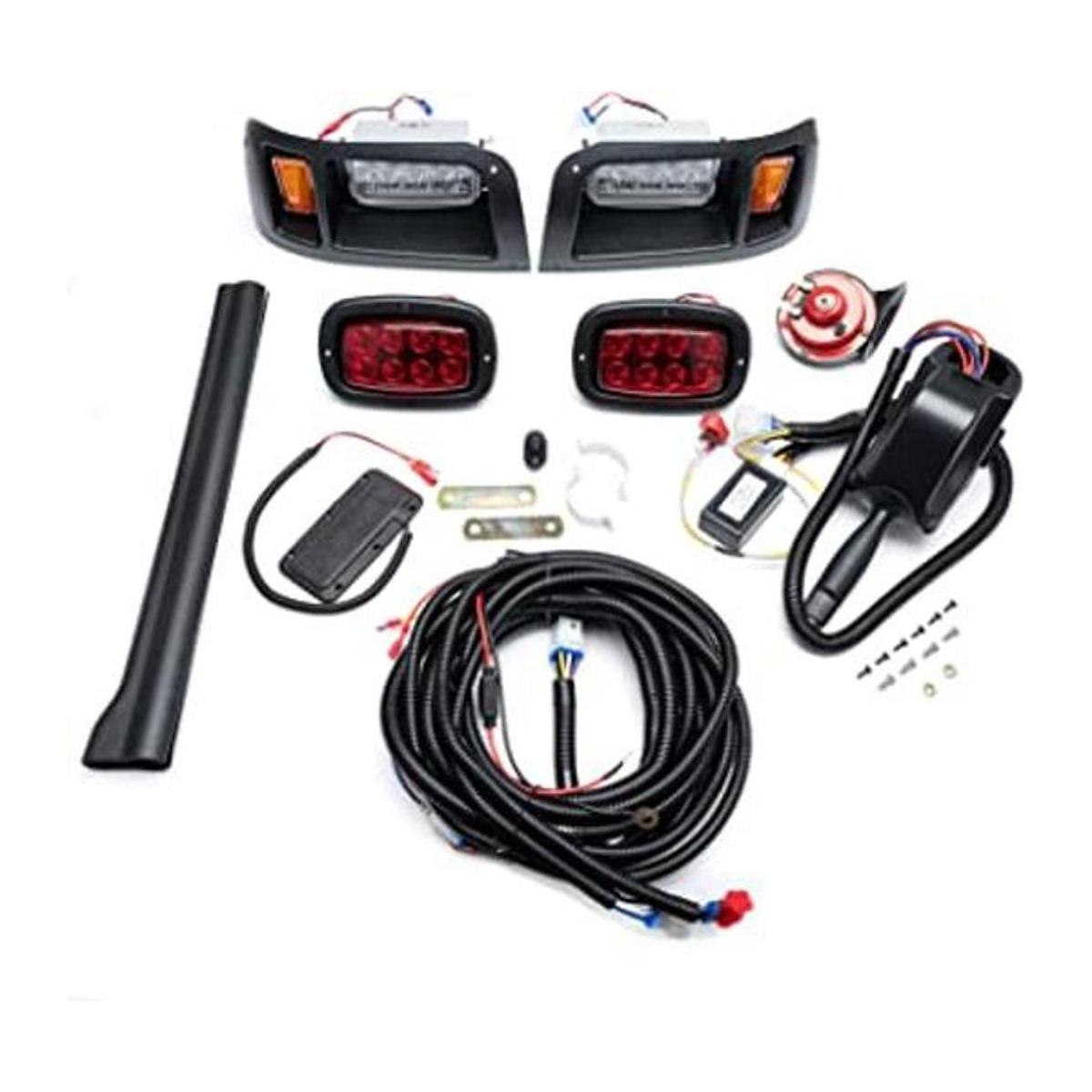 MiKaFex Kits de faros delanteros LED y luces traseras para