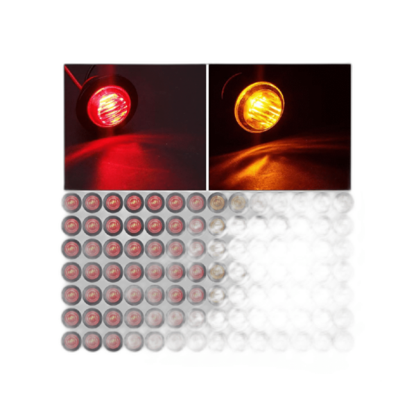 100 luces LED redondas de 34 pulgadas 3 luces_1