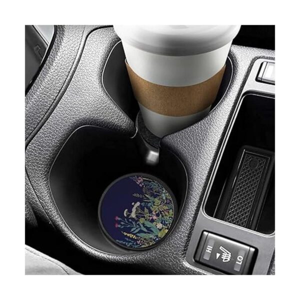SXboxing Portavasos absorbentes para automóvil paquete de_5