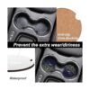 SXboxing Portavasos absorbentes para automóvil paquete de_3