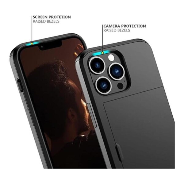 Nvollnoe Funda para iPhone 13 Pro con soporte para_4
