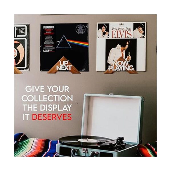 Tapeera Now Playing Soporte de pared para discos de