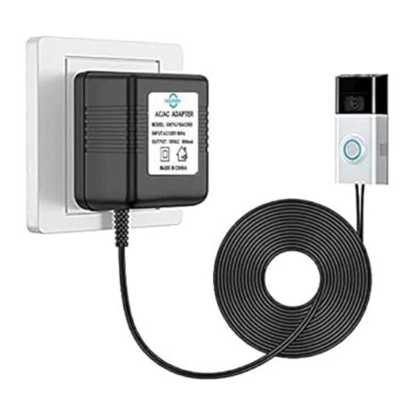 Adaptador de corriente de timbre de 26 pies para timbre de_3