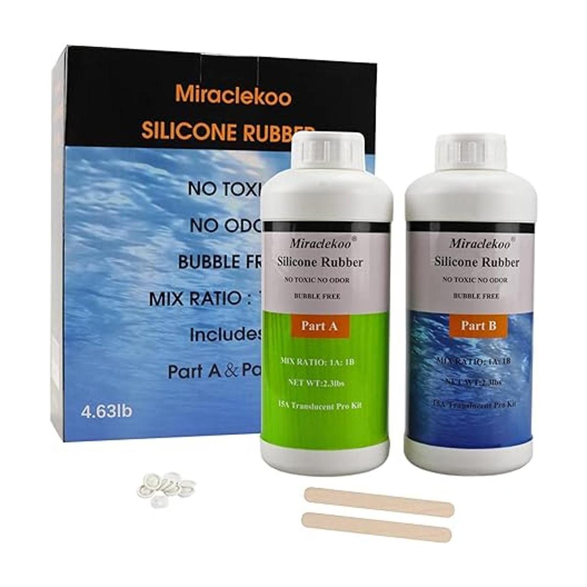 Miraclekoo Kit de fabricación de moldes de silicona para