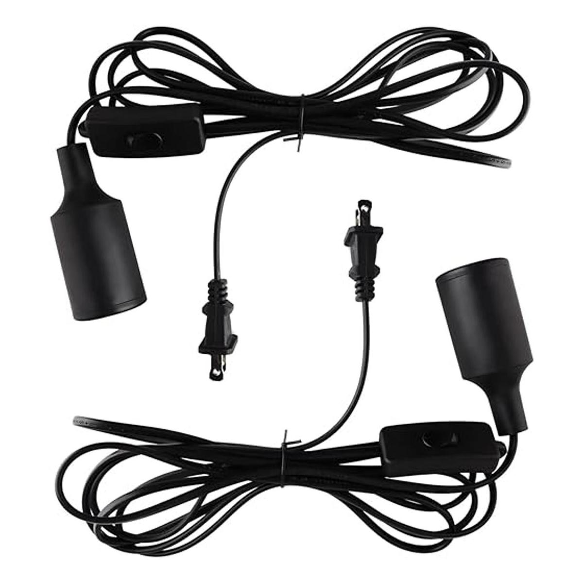 Kit de luces colgantes con enchufe luces colgantes retro
