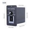 Controlador de velocidad de motor de CC 960 V 20 A
