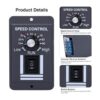 Controlador de velocidad de motor de CC 960 V 20 A