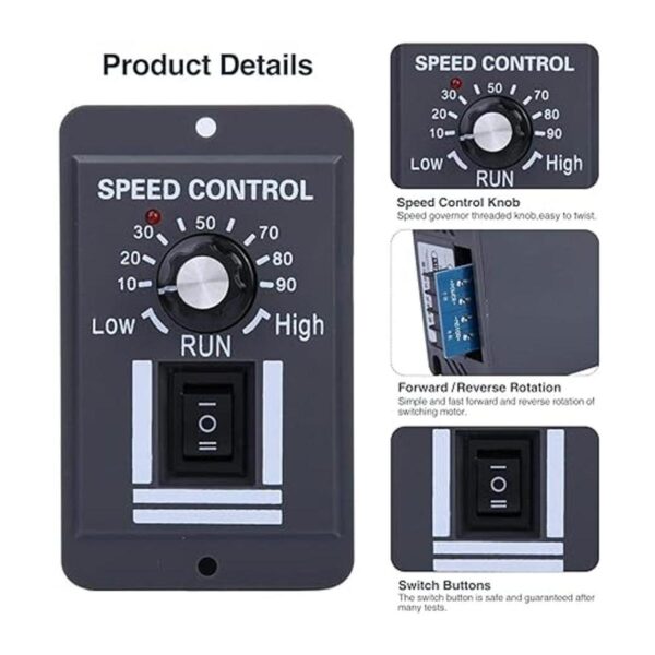 Controlador de velocidad de motor de CC 960 V 20 A