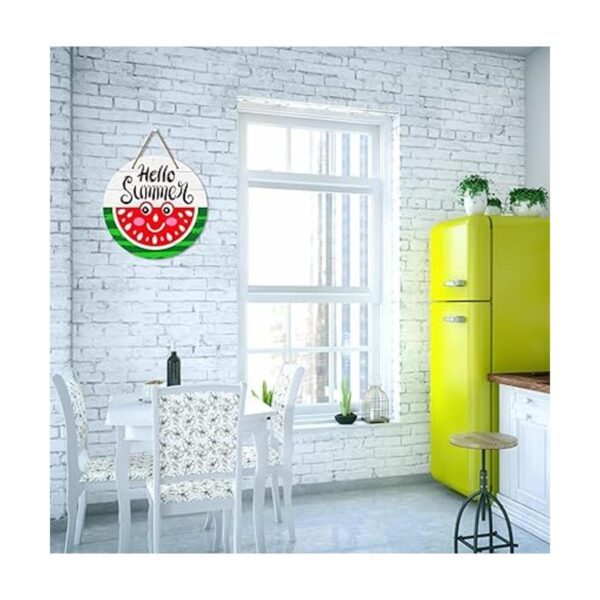 PETCEE Hello Summer Letrero para puerta de verano 11.4