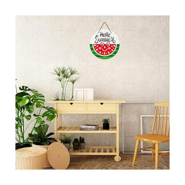 PETCEE Hello Summer Letrero para puerta de verano 11.4