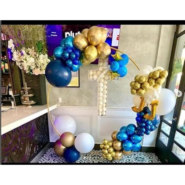 Globos cruzados de 3 pies de alto mosaico de bricolaje