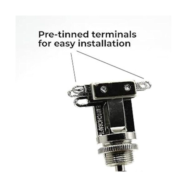 Switchcraft Interruptor de palanca corto de 3 vías con_4