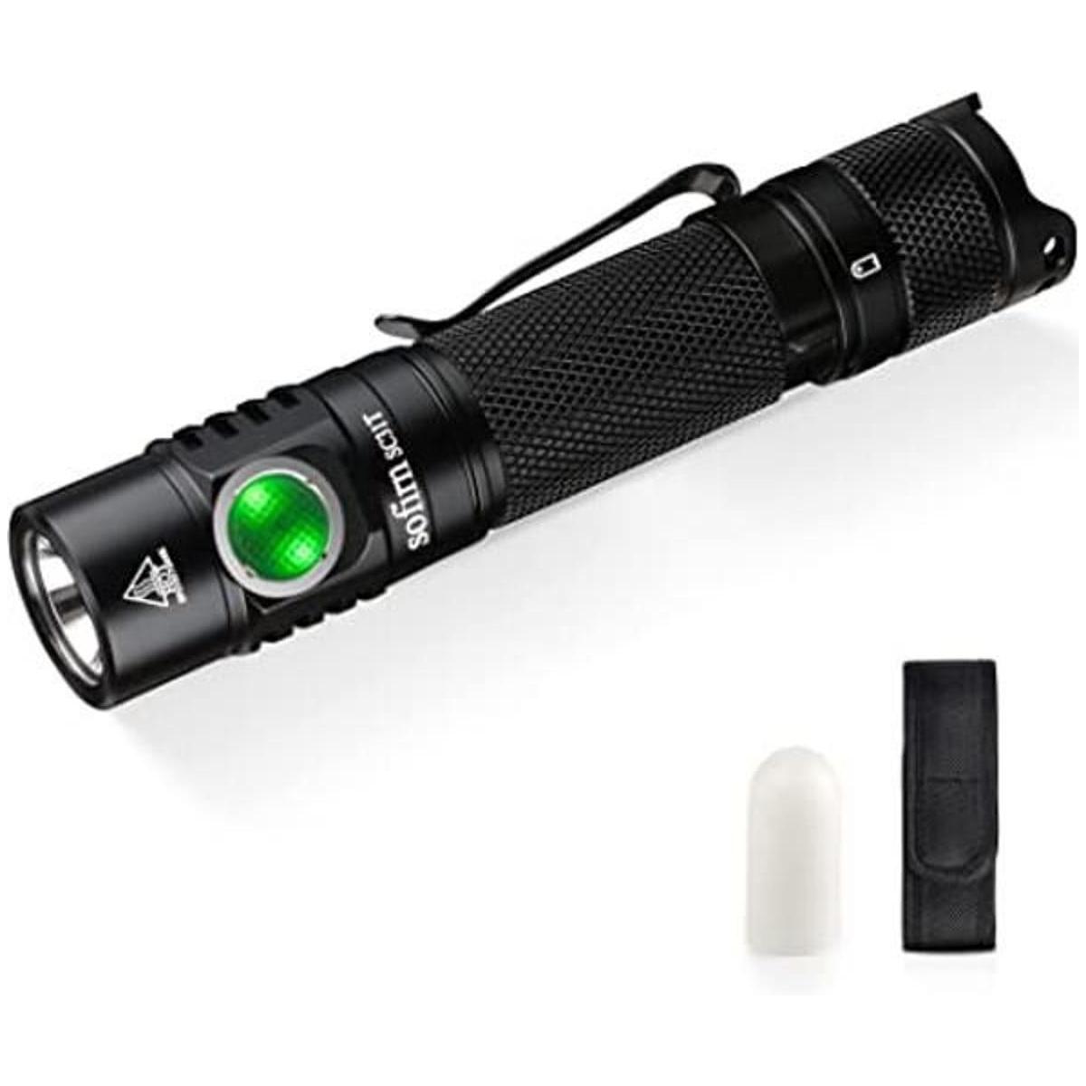 Linterna EDC de 2000 lúmenes luz recargable Sofirn SC31T