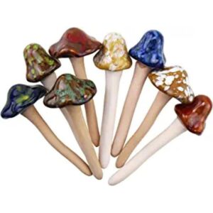 PUOO 8 piezas de cerámica para decoración de macetas de_1