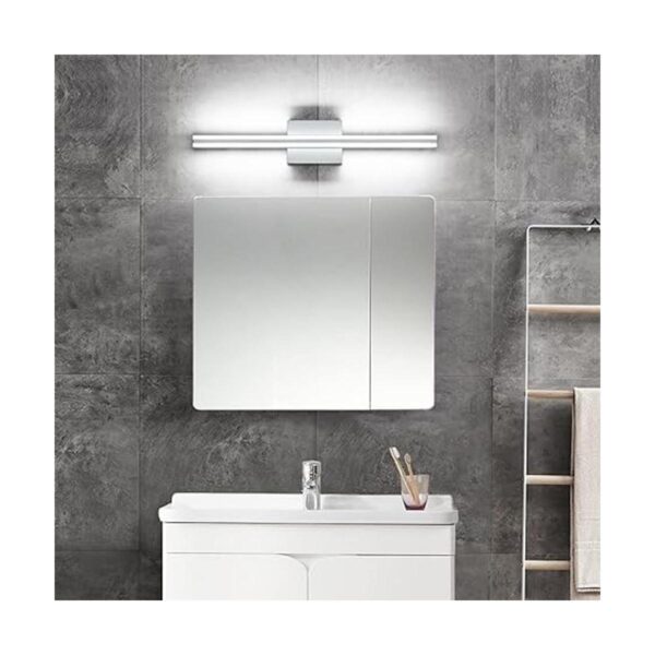 SOLFART Luz LED regulable para tocador de baño sobre_5