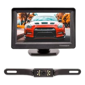 Backup Camera with TFT LCD Color Monitor Kit Car HD_1