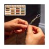 Cuerda de hilo de 16 colores para hacer joyas cuerda de