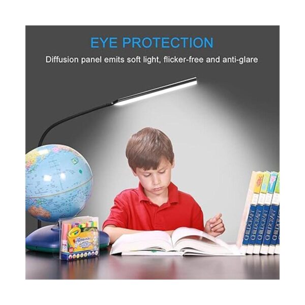 Psiven Lámpara de escritorio LED lámpara de mesa con_3