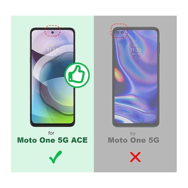 Silverback Funda para Moto One 5G Ace funda protectora_2