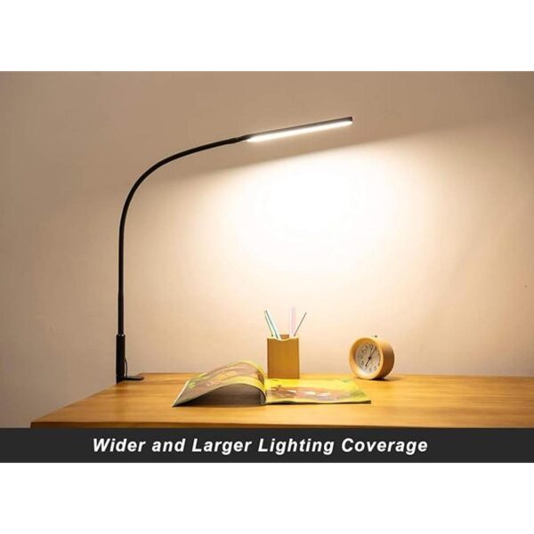 Psiven Lámpara de escritorio LED lámpara de mesa con_5