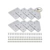 Juego de soportes de conector de extrusión de aluminio_1