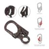 Carabiner Clip Double AntiMisopening Locking Design_3