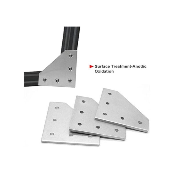 Juego de soportes de conector de extrusión de aluminio_2