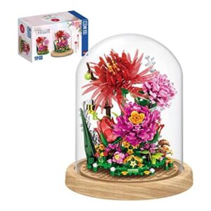 QARULUS Kit de construcción de ramo de flores colección
