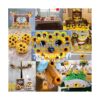Ukeler 122 cabezas de girasol artificiales de 5.1