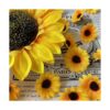 Ukeler 122 cabezas de girasol artificiales de 5.1