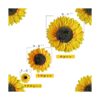 Ukeler 122 cabezas de girasol artificiales de 5.1