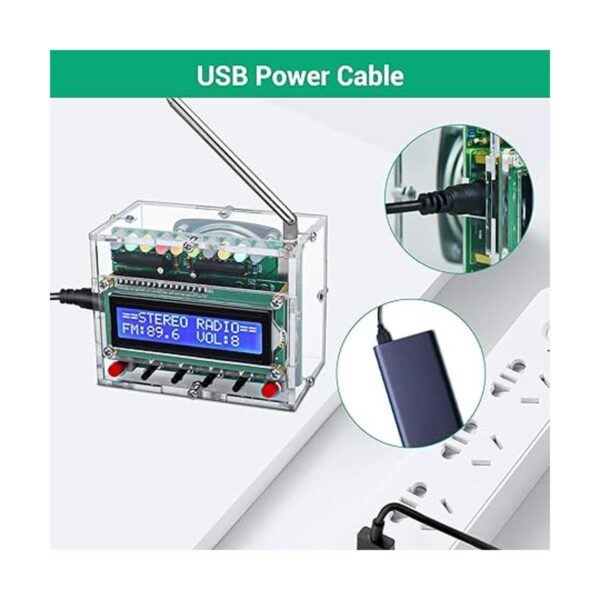 Proyecto de soldadura kit de radio FM de estación de_6