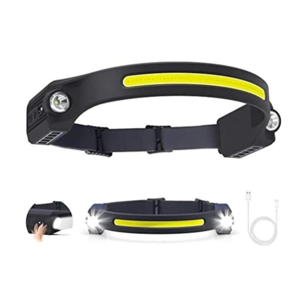 AlpsWolf Faro LED recargable 2 luces LED XPE y LED COB_1