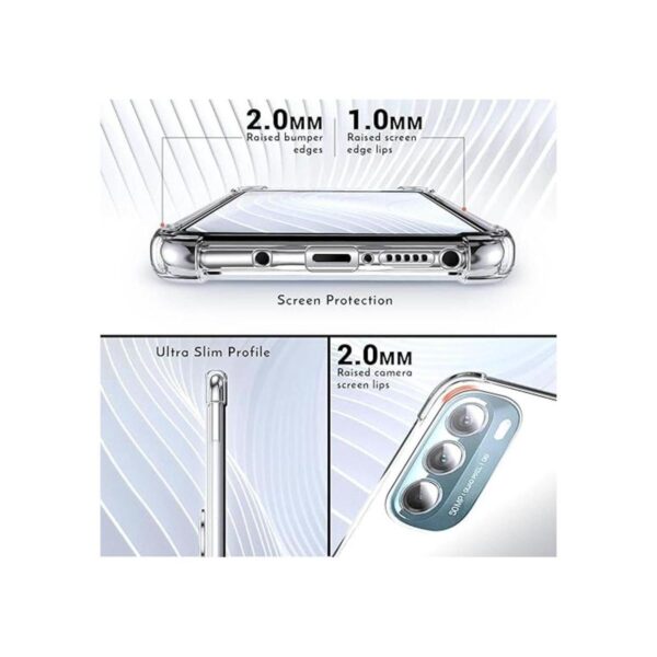 Silverback Funda transparente para Moto G Stylus 5G 2022_3