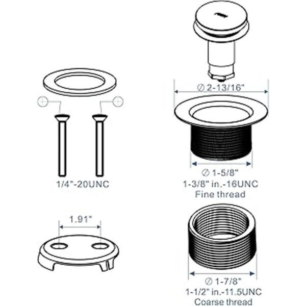Kit de conversión de molduras de bañera con punta de_5