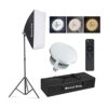LED mejorado Kit de iluminación MOUNTDOG Softbox luz de_1