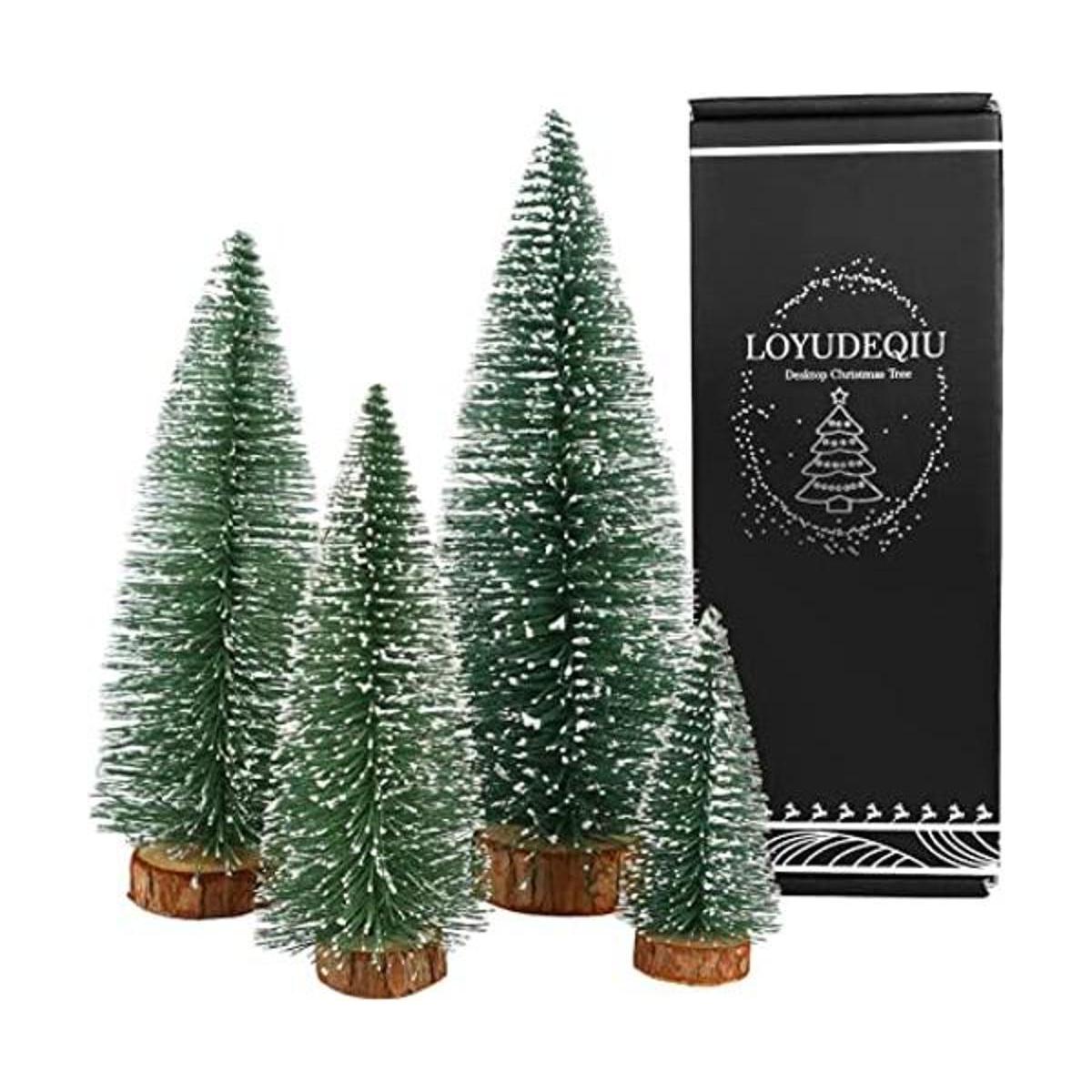 rbol de Navidad en miniatura de escritorio para árbol de