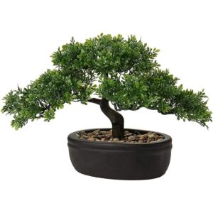 rbol bonsái artificial de enebro plantas sintéticas de_1