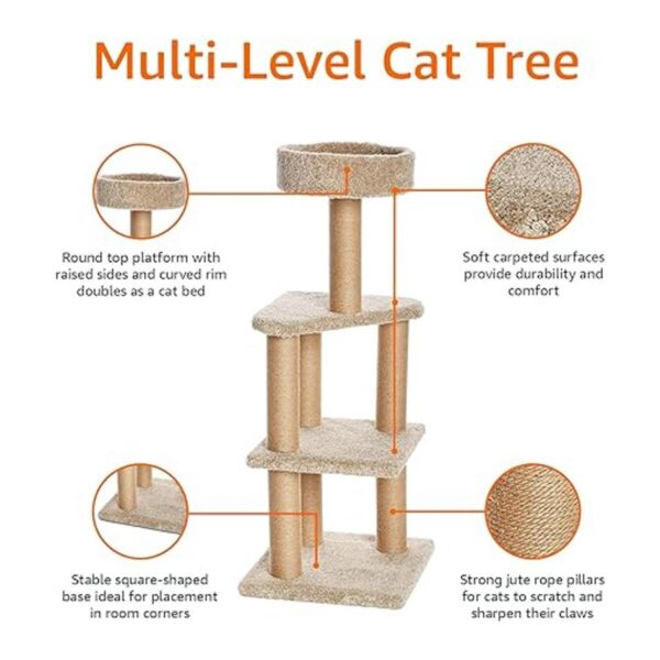 rbol de actividades para gatos con postes para arañar_3