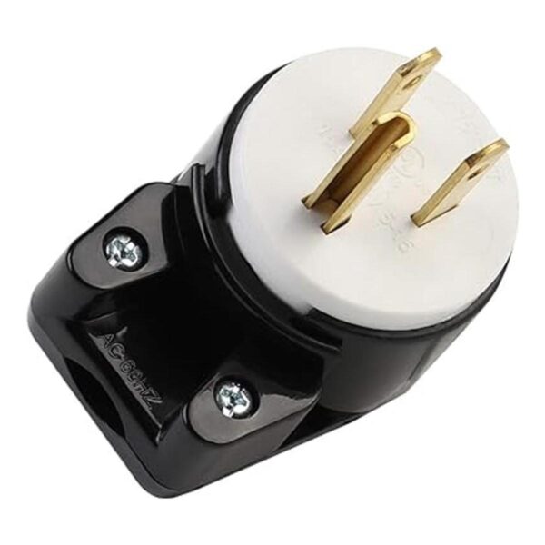 ngulo recto Nema 515P 15A 125V AC Plug UL CUL Fácil_2