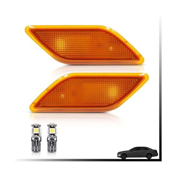 mbar Amarillo Lente Parachoques Frontal Laterales Luces_3