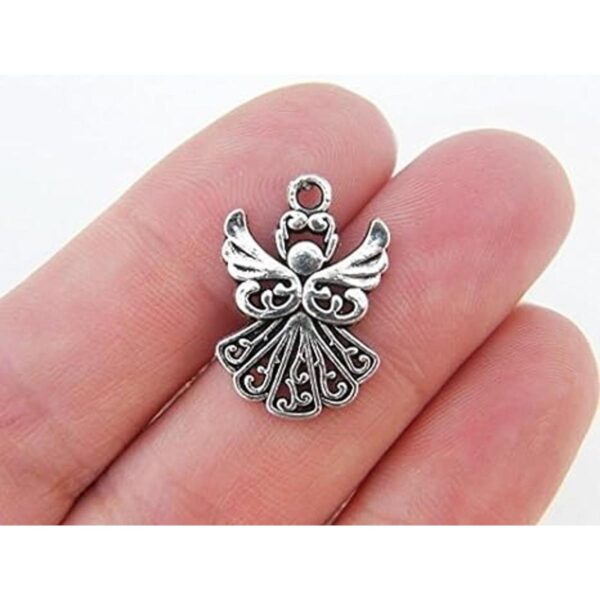 ngel colgante de plata ngel Plata Tibetana Plata_2