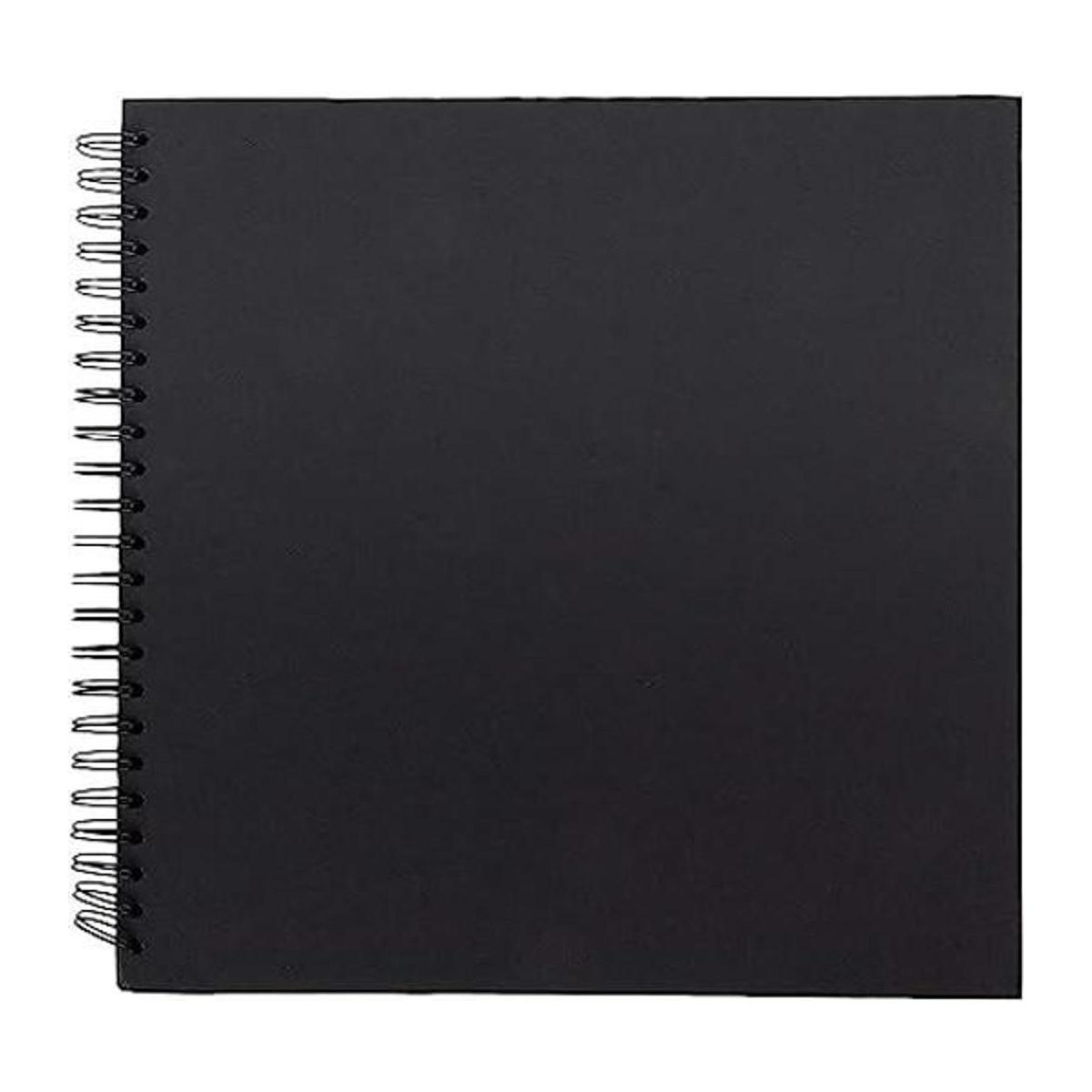 lbum de recortes de tapa dura en blanco para fotos libro