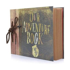 lbum de fotos con texto en inglés Our Adventure Book_1