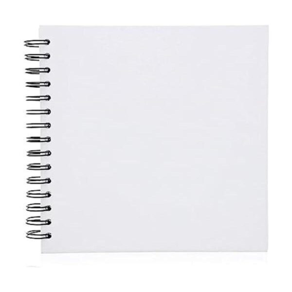 lbum de fotos de tapa dura en blanco 8 x 8 pulgadas