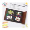 lbum de fotos de piel para boda libro de invitados