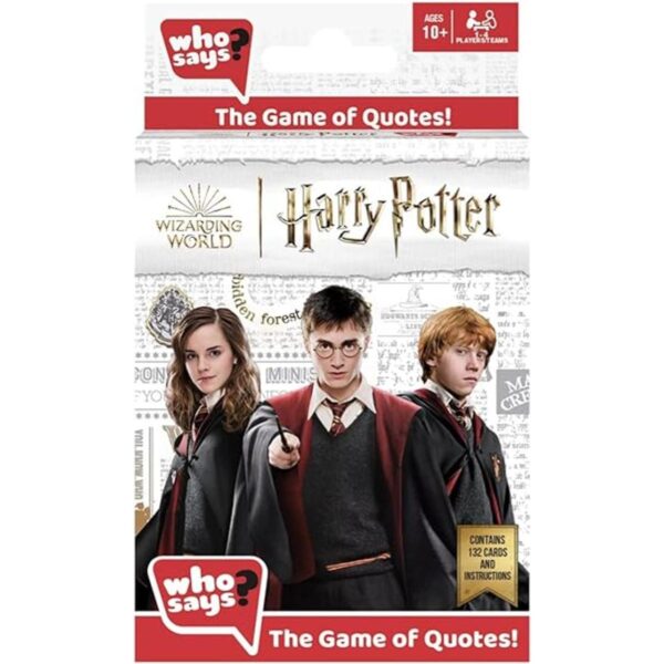 Quién dice Juego de cartas Harry Potter Edition_1